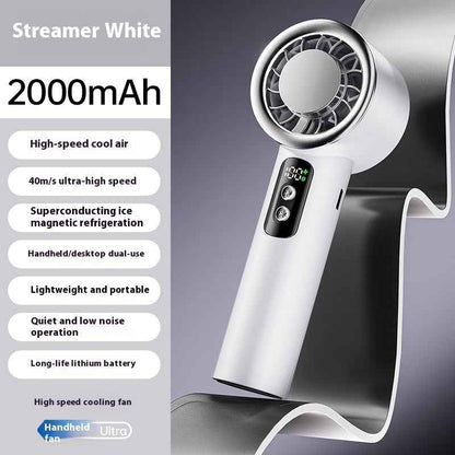 New Semiconductor Ice Cooling Handheld Fan