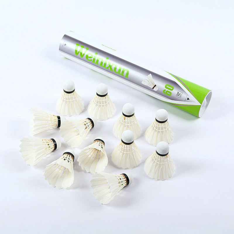 Duck Feather Badminton Shuttlecock - Training