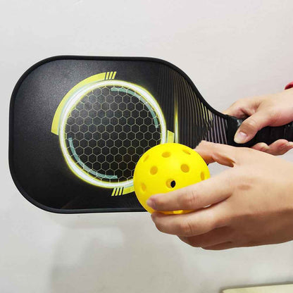 Carbon Fiber Pickleball Racket - Lightweight 260g PP Honeycomb Core