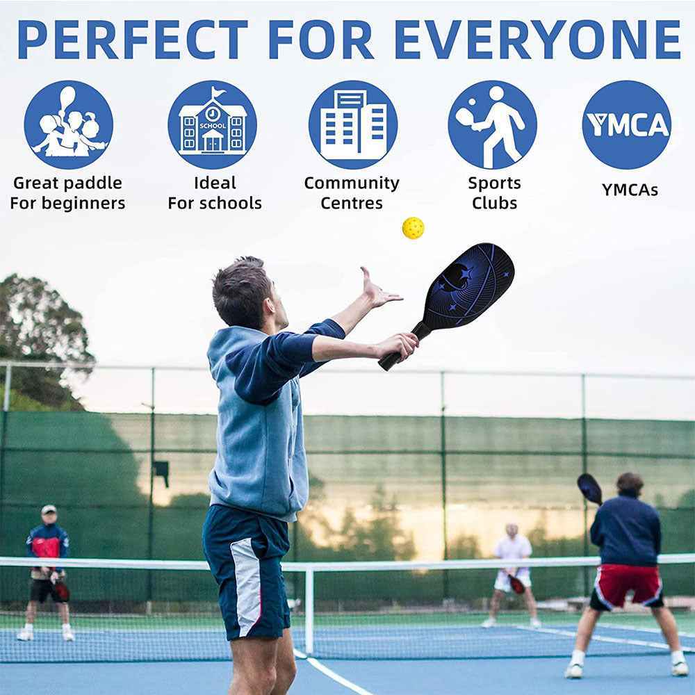 Premium Carbon Fiber Pickleball Racket with Honeycomb Board – Uptrader Fze