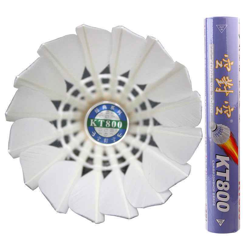 KT800A Duck Feather Badminton Shuttlecock