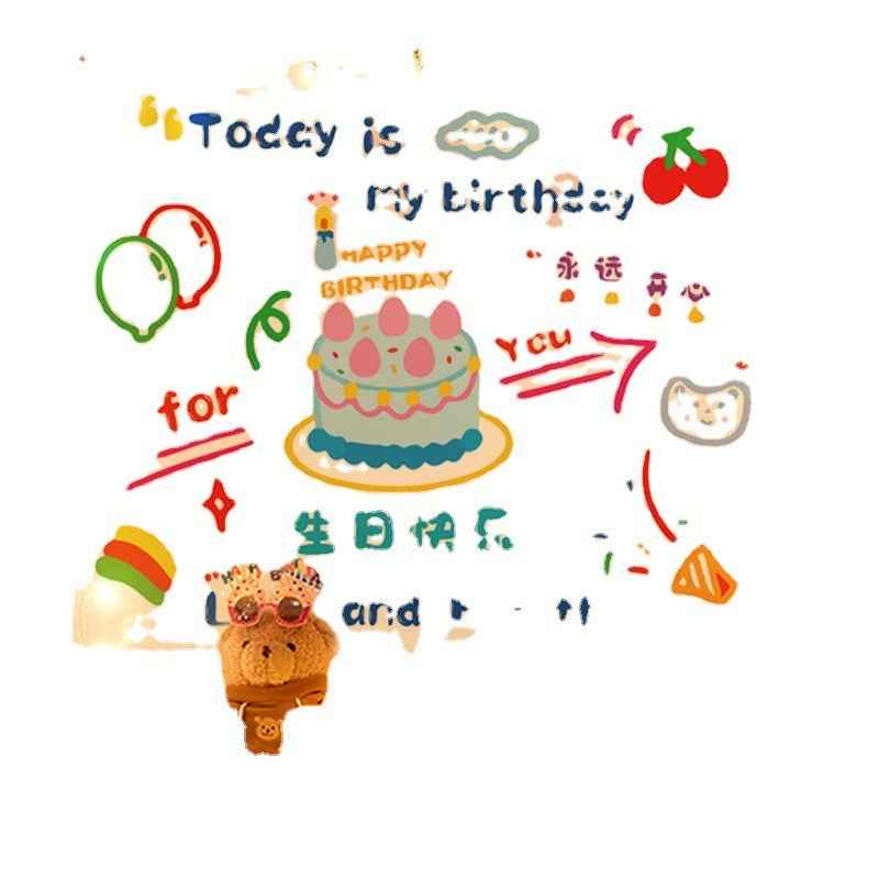 Birthday Hanging Cloth Ins Style Photo