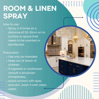 Kalmist Fuji Mist Air Freshener, Rich Clean Warmth with Spice, Cedarwood, Musk Fragrance, Oud-Based, Anti-Bacterial 150ml