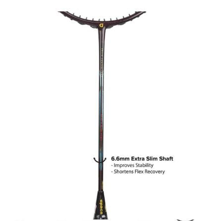 Apacs Woven Ruby Badminton Racket – Red 5U