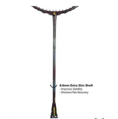 Apacs Woven Ruby Badminton Racket – Red 5U
