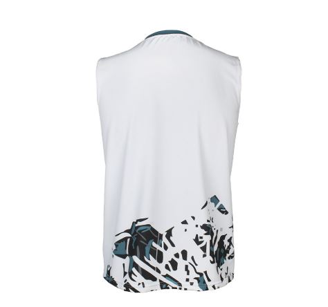 Apacs SL 22228 Sleeveless Badminton T-shirt - White