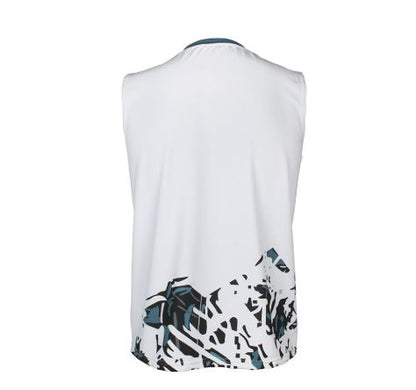 Apacs SL 22228 Sleeveless Badminton T-shirt - White