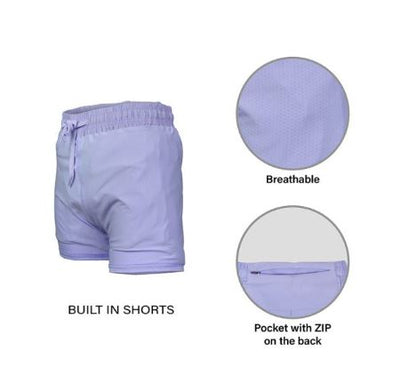 Apacs LSP 302 Badminton Shorts for Women – Purple