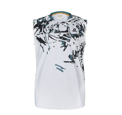 Apacs SL 22228 Sleeveless Badminton T-shirt - White