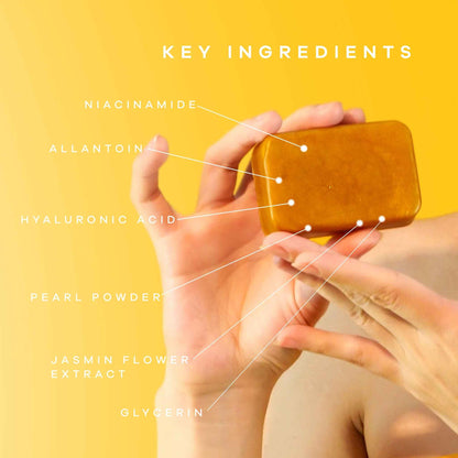 QUEEN D Skin Essentials 24k Hya Gold Anti-Melasma Soap, Made in Thailand