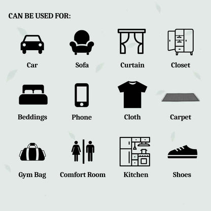 Kalmist Amberist Air Freshener, Powdery Woody Amber, Elegant Oud-like Fragrance, Anti-Bacterial, 150ML