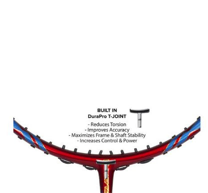 Apacs Versus Pro 6.4 Badminton Racket – Red 4U/G5
