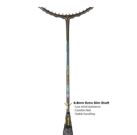 Apacs Woven Gold Badminton Racket – Gold 5U