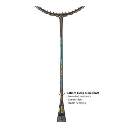 Apacs Woven Gold Badminton Racket – Gold 5U