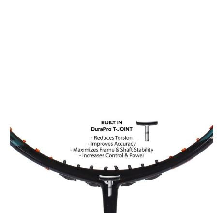 Apacs Ziggler Pro 6.2 Badminton Racket – Black/Red 4U/G5